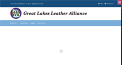 Desktop Screenshot of greatlakesleather.org